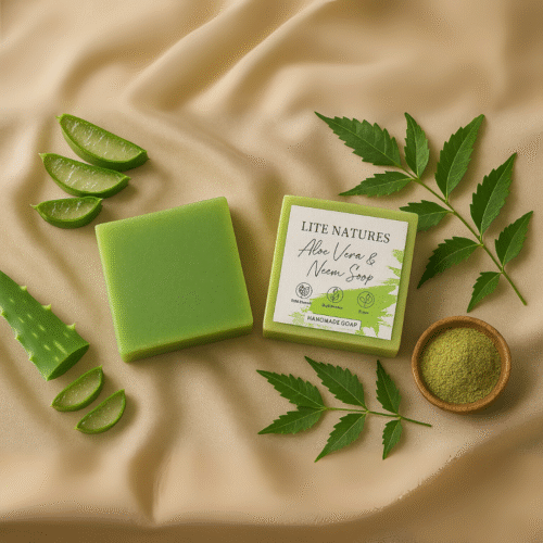 Lite Natures Aloe Vera & Neem Soap