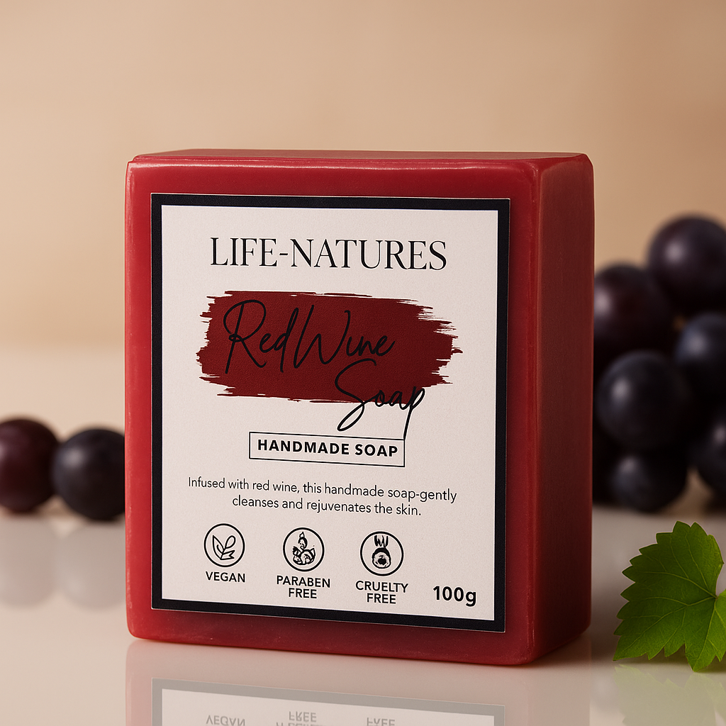 Lite Natures Red Wine Soap
